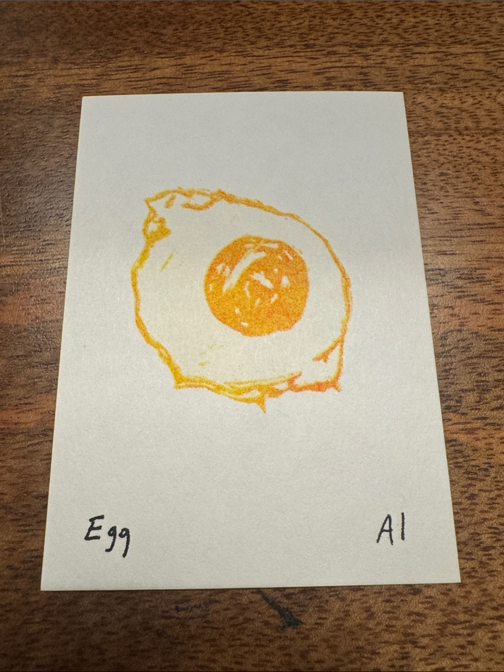 Inciardi - Egg - Mini Print
